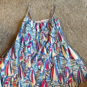 Lilly Pulitzer Colorful Abstract Mini Dress